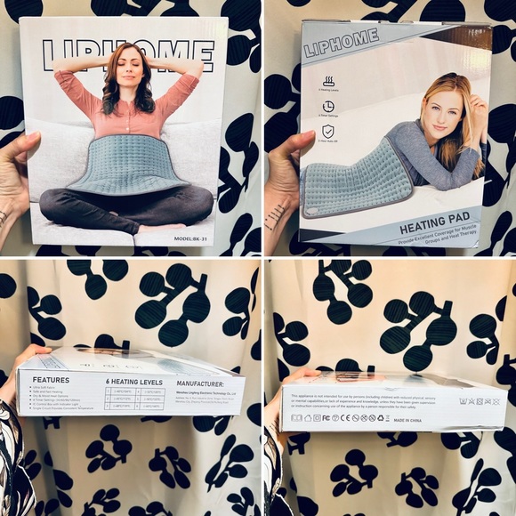 BRAND NEW! Heating Pad for Back, Neck and Shoulder Pain Relief - Picture 15 of 16